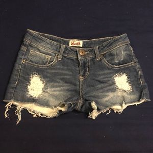 Mudd jean shorts. Size 3